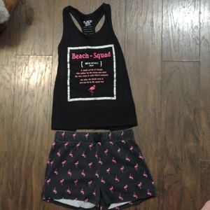 🌼Children's Place flamingo outfit